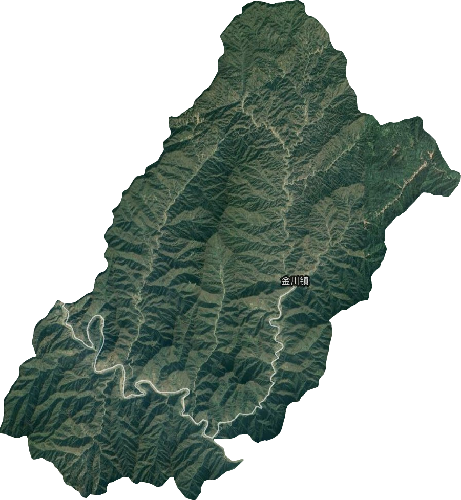 金川镇卫星图