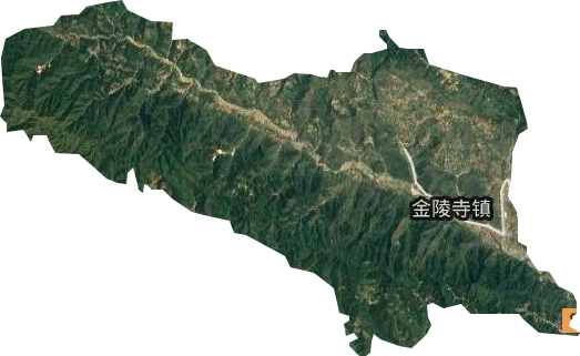 金陵寺镇卫星图
