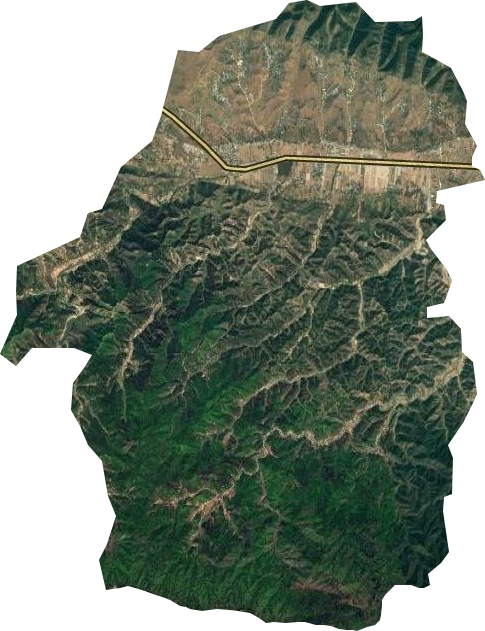 寺坡乡卫星图