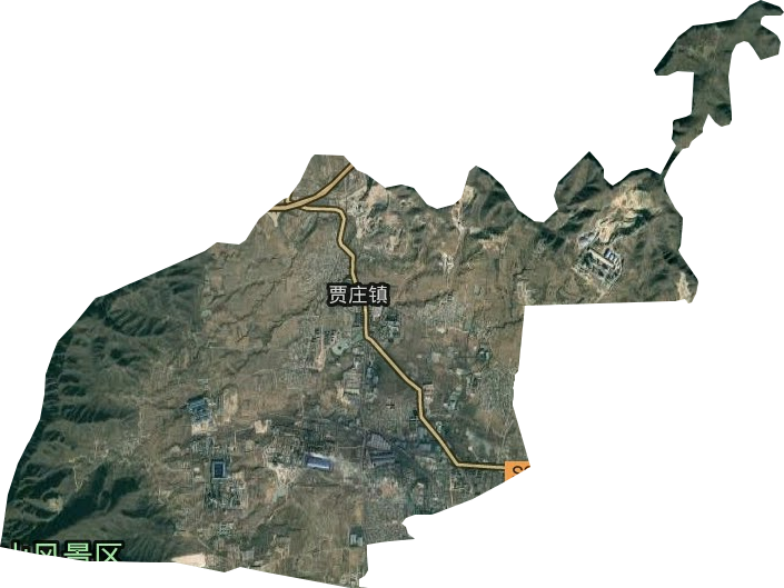 贾庄镇卫星图