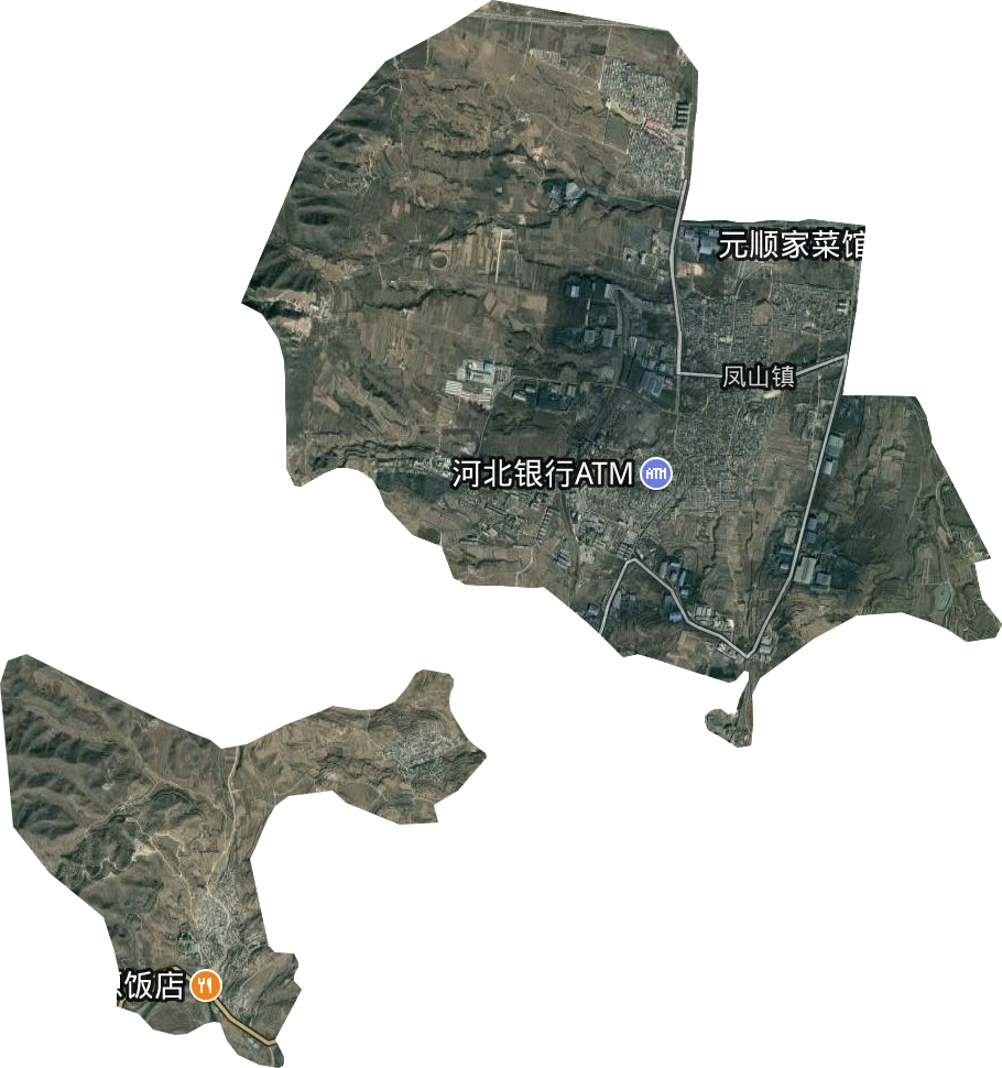 凤山镇卫星图