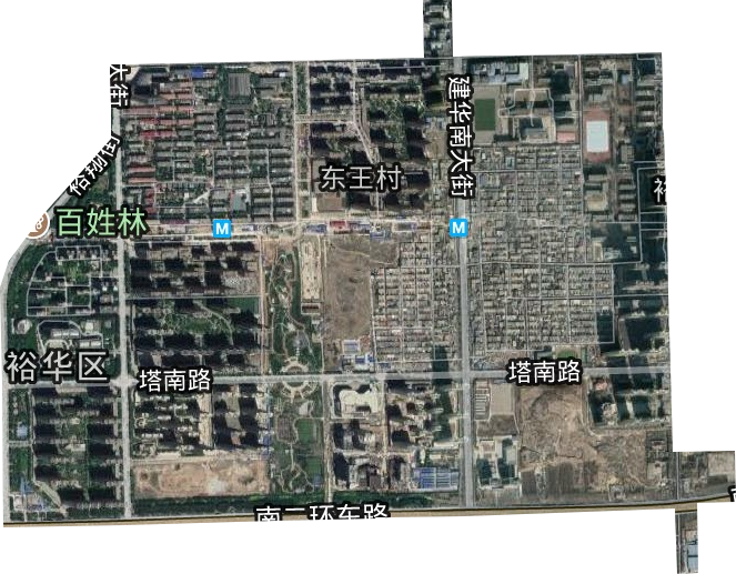 裕兴街道卫星图