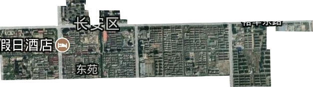 东苑街道卫星图