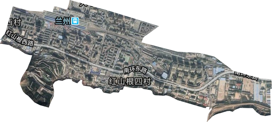 火车站街道卫星图