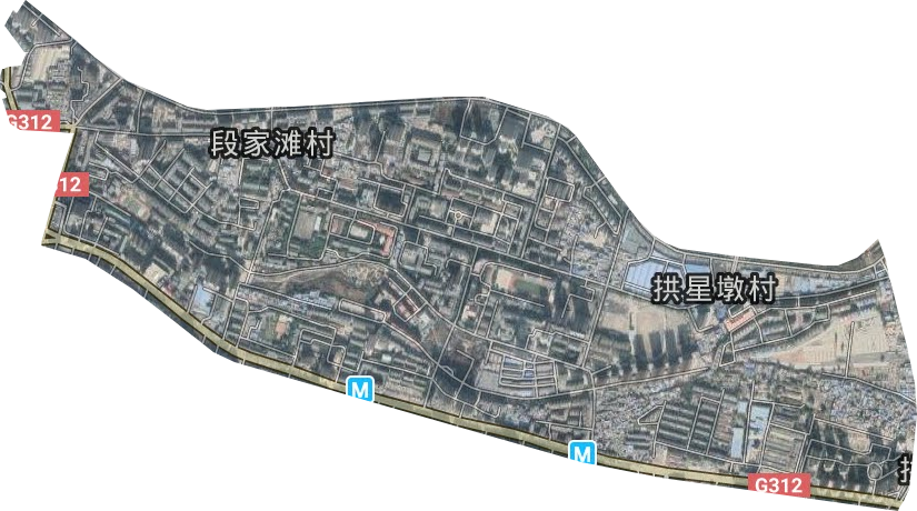 拱星墩街道卫星图
