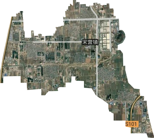 宋营镇卫星图