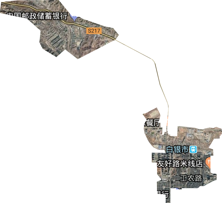工农路街道卫星图