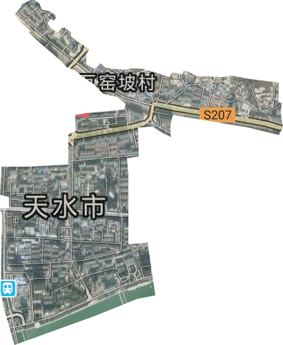 大城街道卫星图