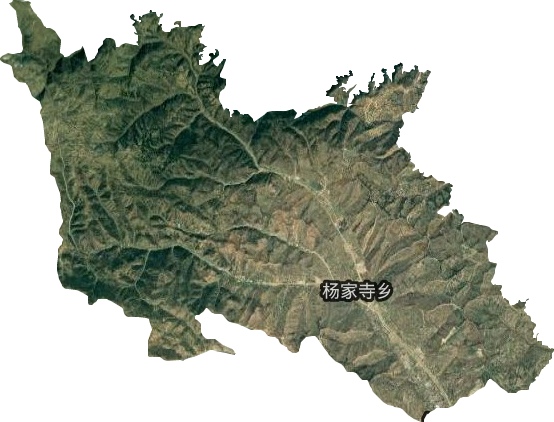 杨家寺乡卫星图