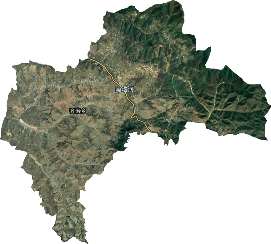 齐寿乡卫星图