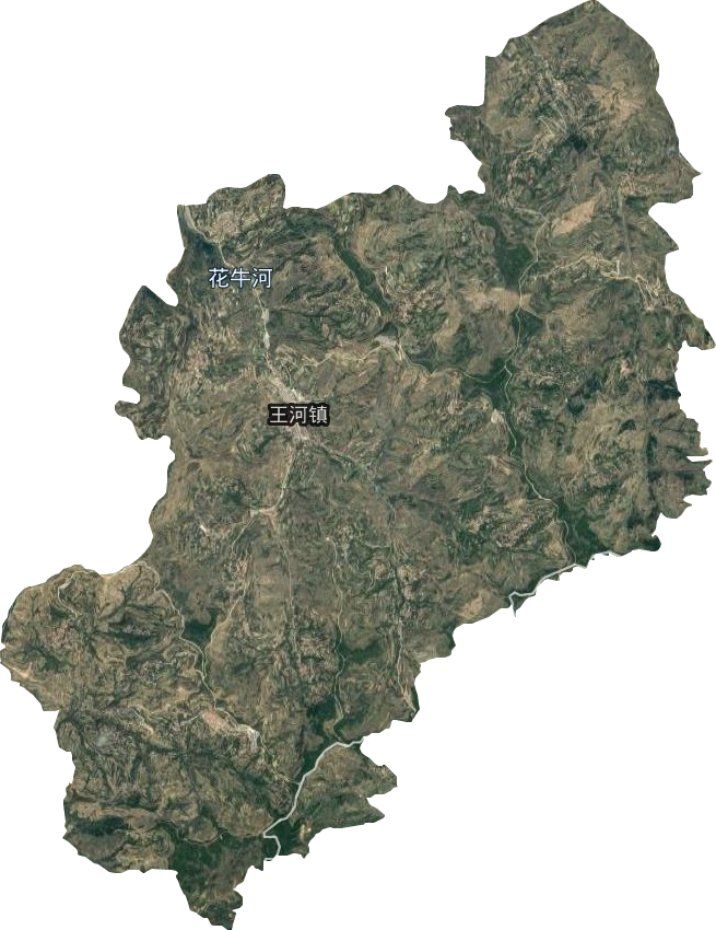 王河乡卫星图