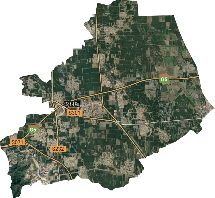 李村镇卫星图