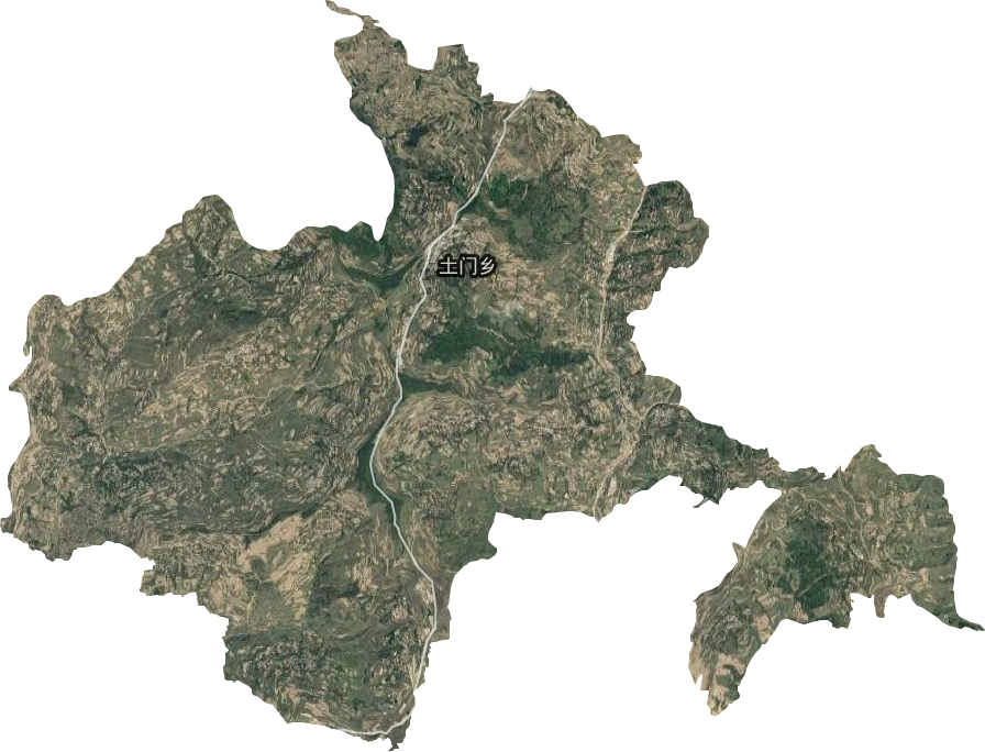 土门乡卫星图