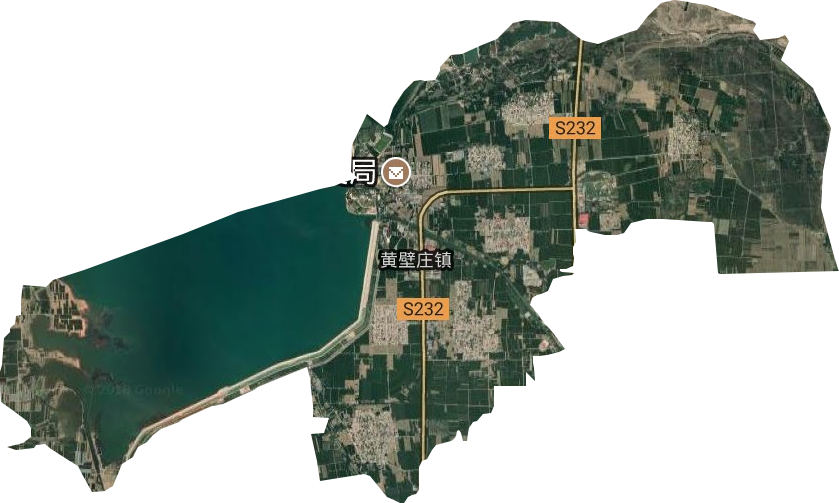 黄壁庄镇卫星图