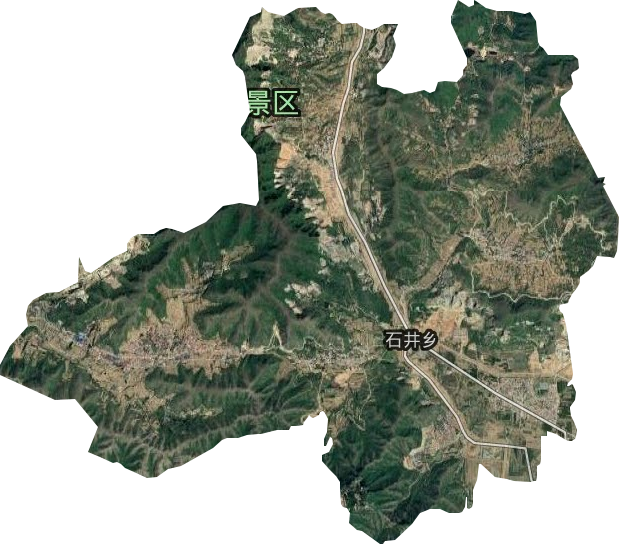 石井乡卫星图