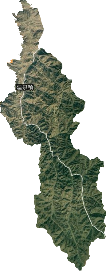 温泉乡卫星图
