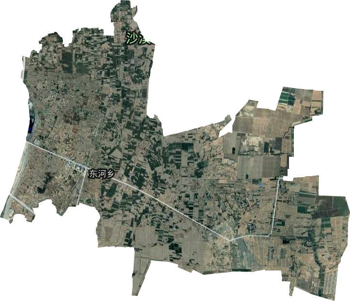 东河乡卫星图