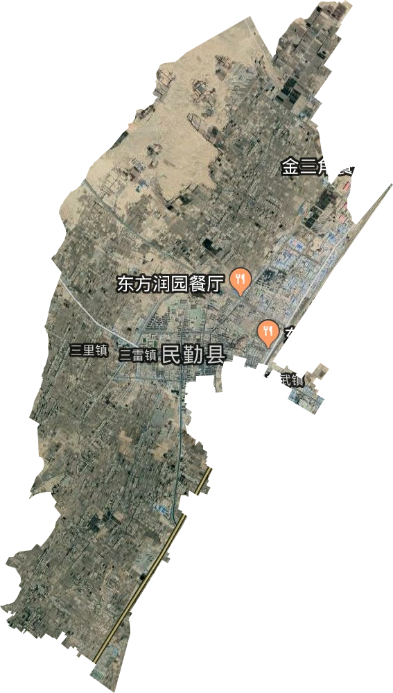 三雷镇卫星图