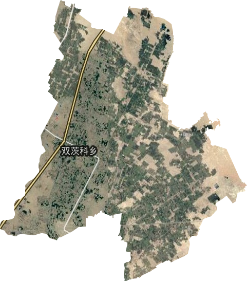 双茨科乡卫星图