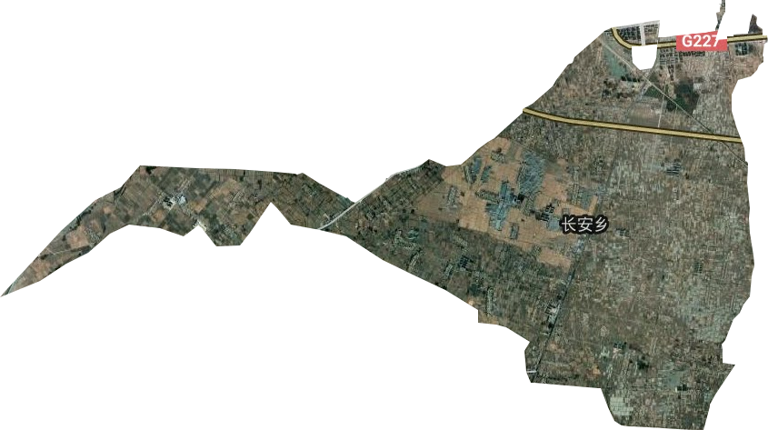 长安乡卫星图