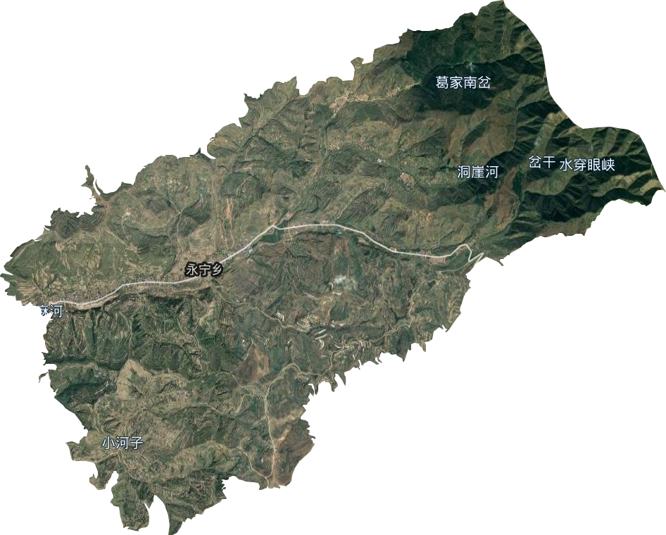 永宁乡卫星图