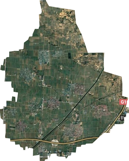 新安镇卫星图