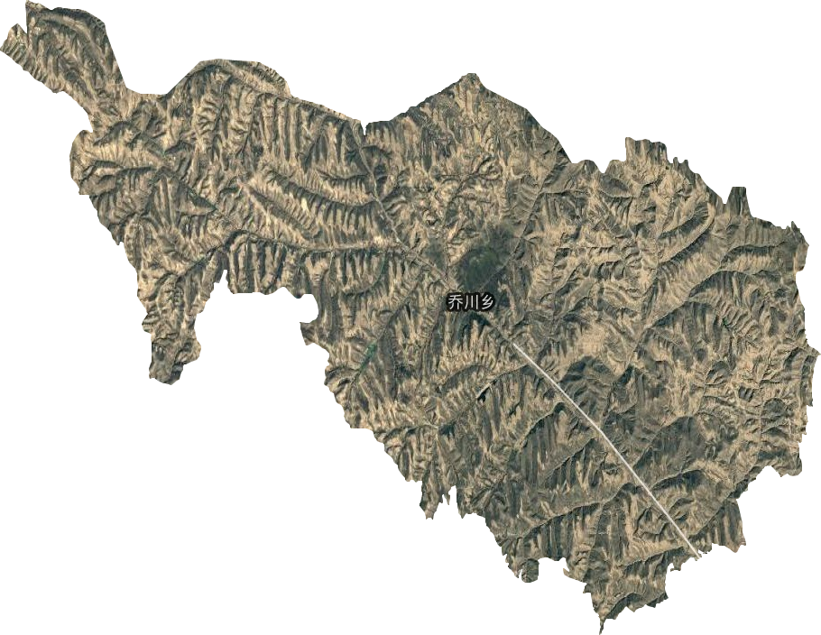 乔川乡卫星图