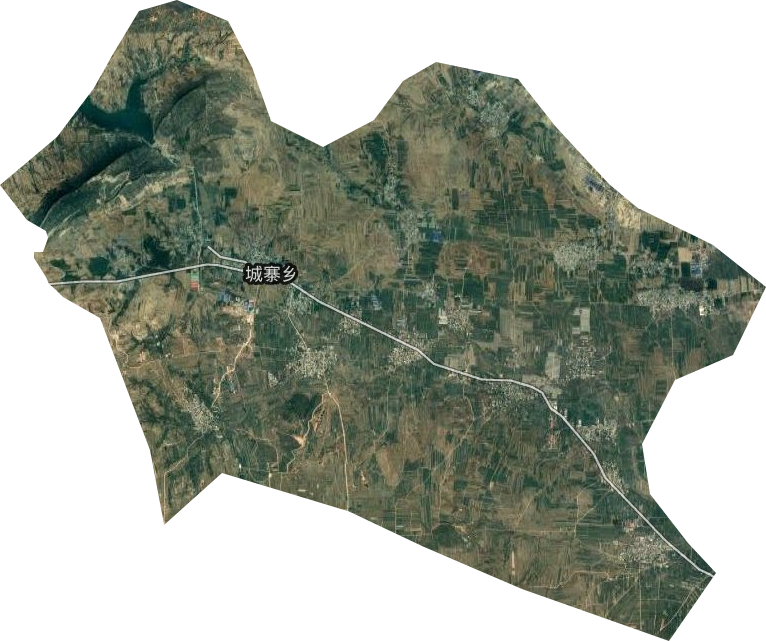 城寨乡卫星图
