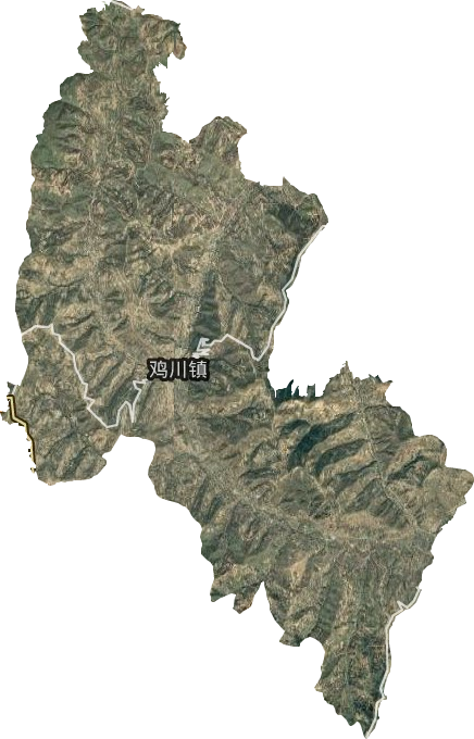 鸡川镇卫星图