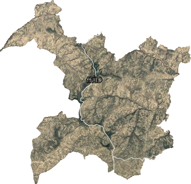 什川乡卫星图