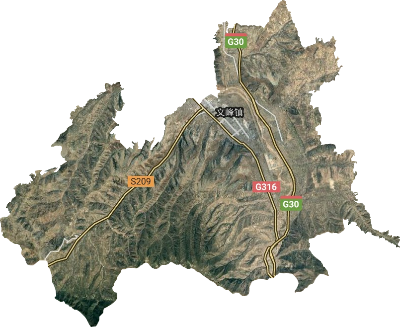 文峰镇卫星图