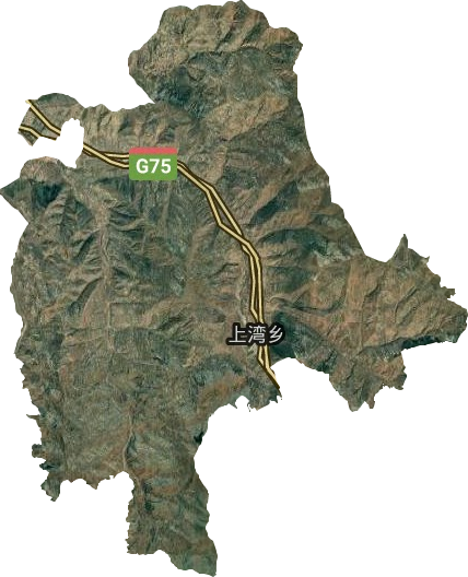 上湾乡卫星图