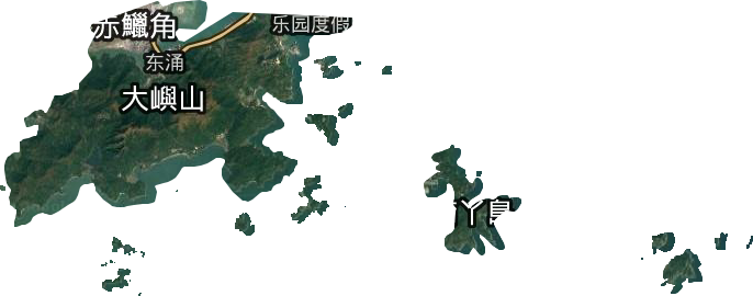 离岛区卫星图