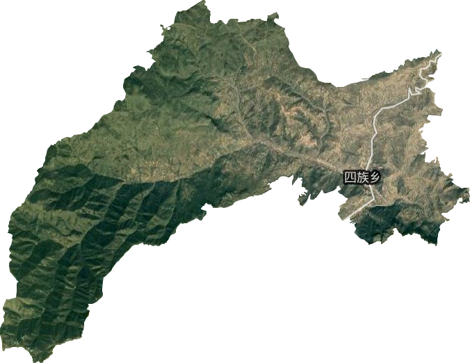 四族乡卫星图