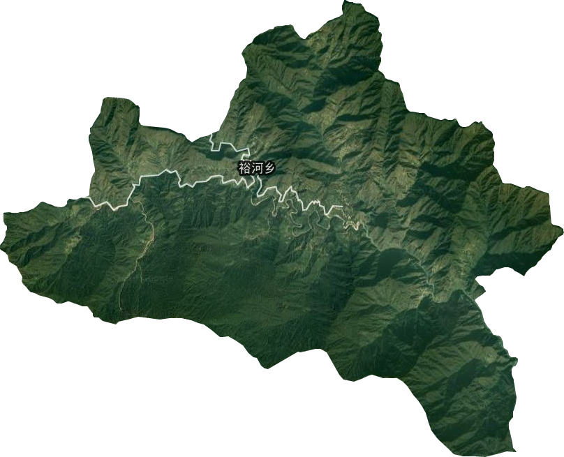 裕河乡卫星图