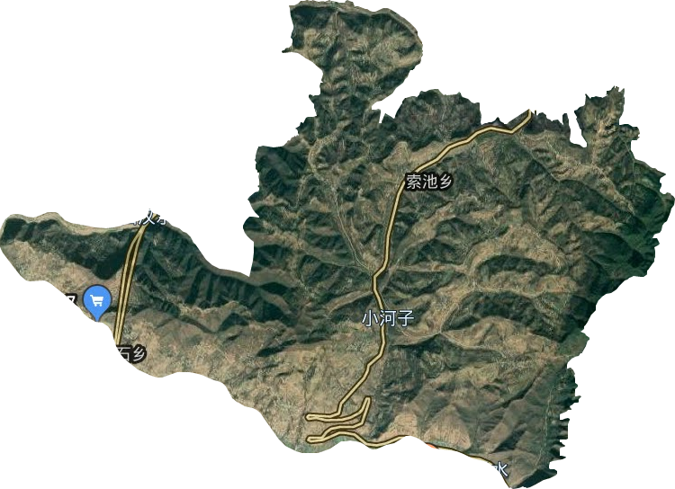 索池乡卫星图