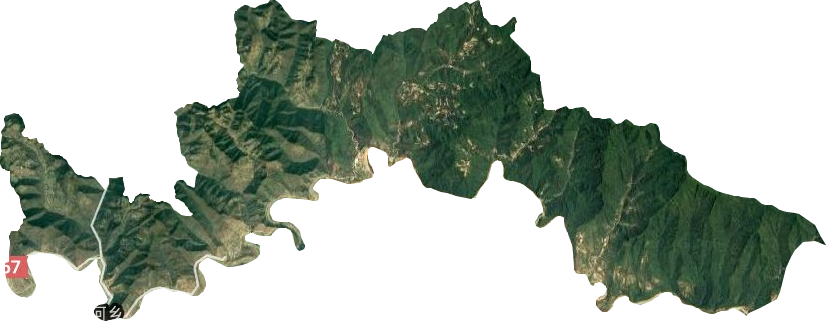 镡河乡卫星图