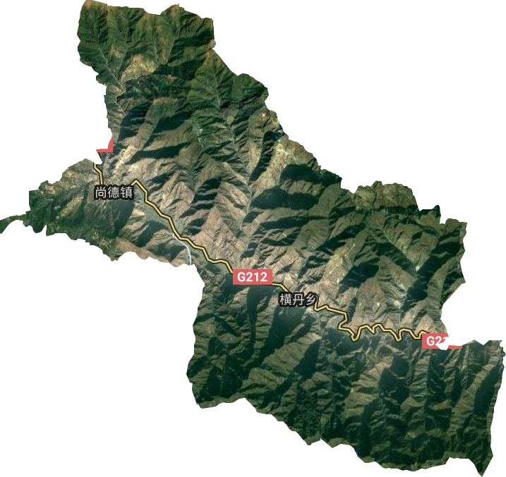 尚德镇卫星图