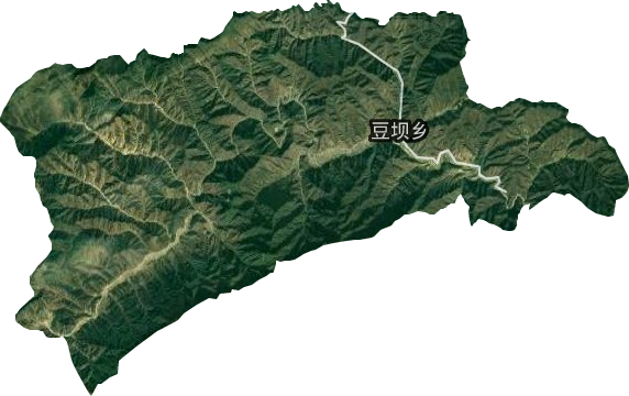 豆坝乡卫星图