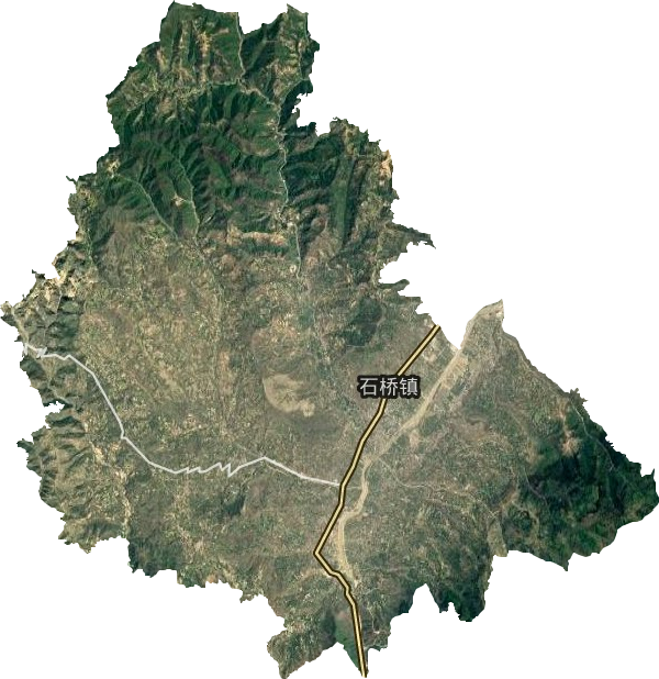 石桥镇卫星图