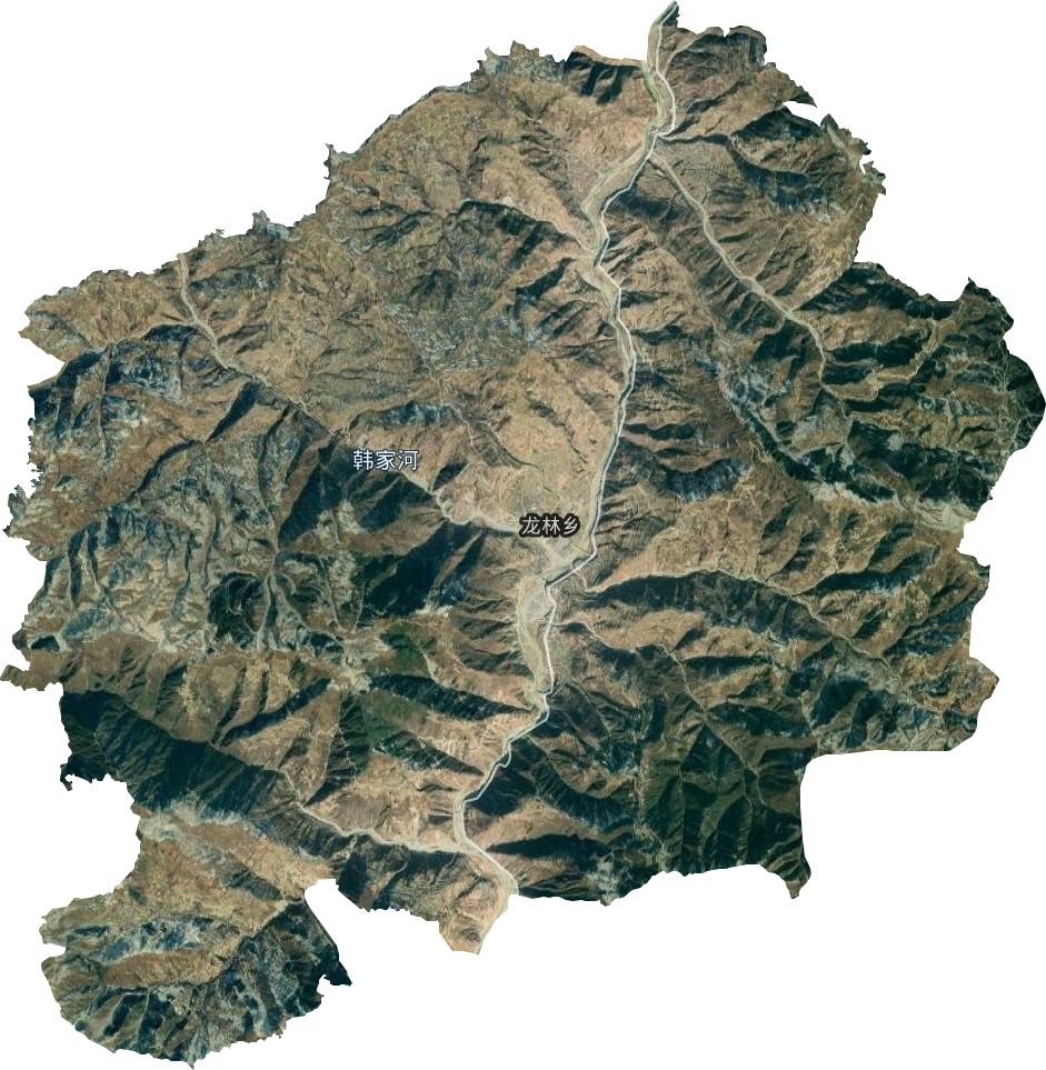 龙林乡卫星图