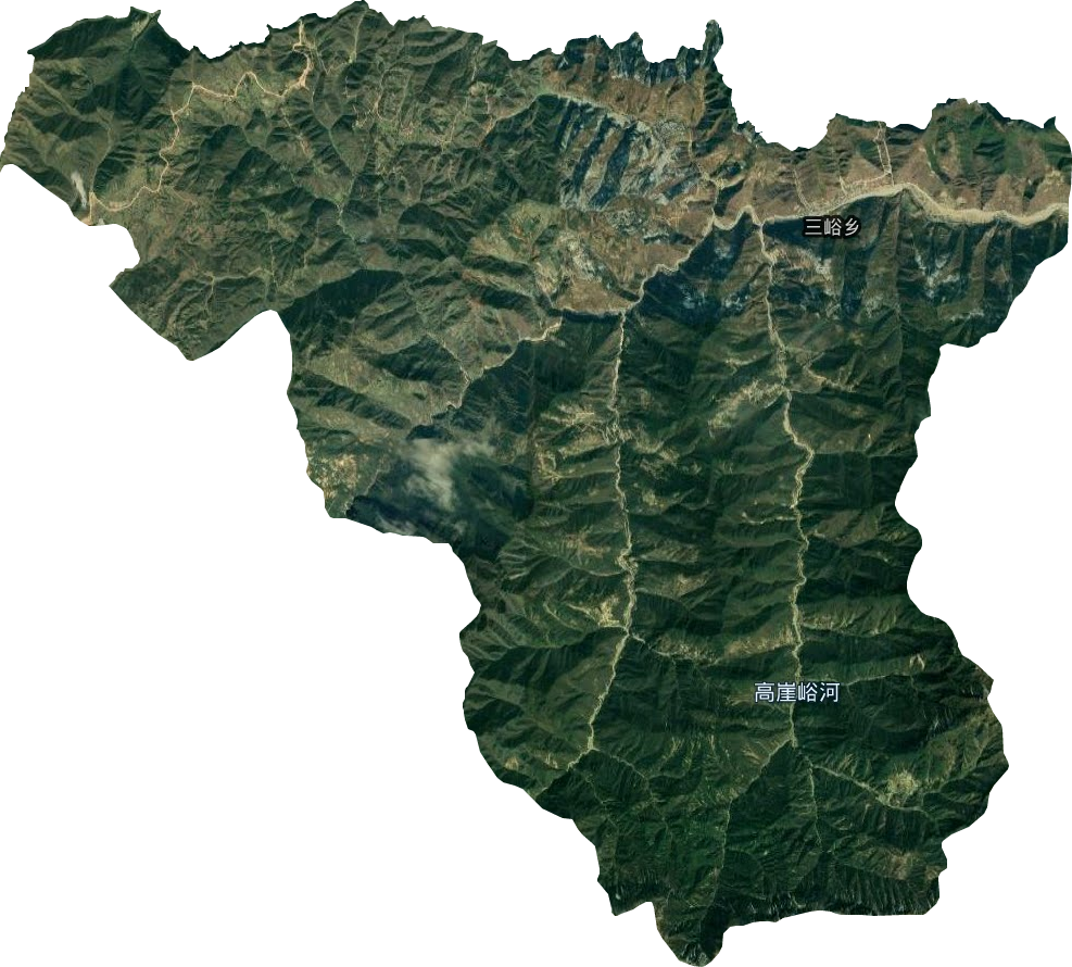 三峪乡卫星图