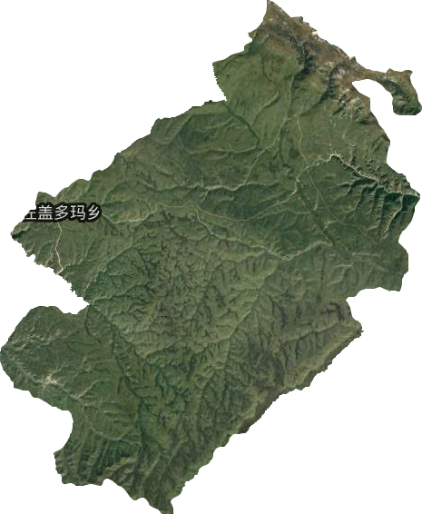 佐盖多玛乡卫星图