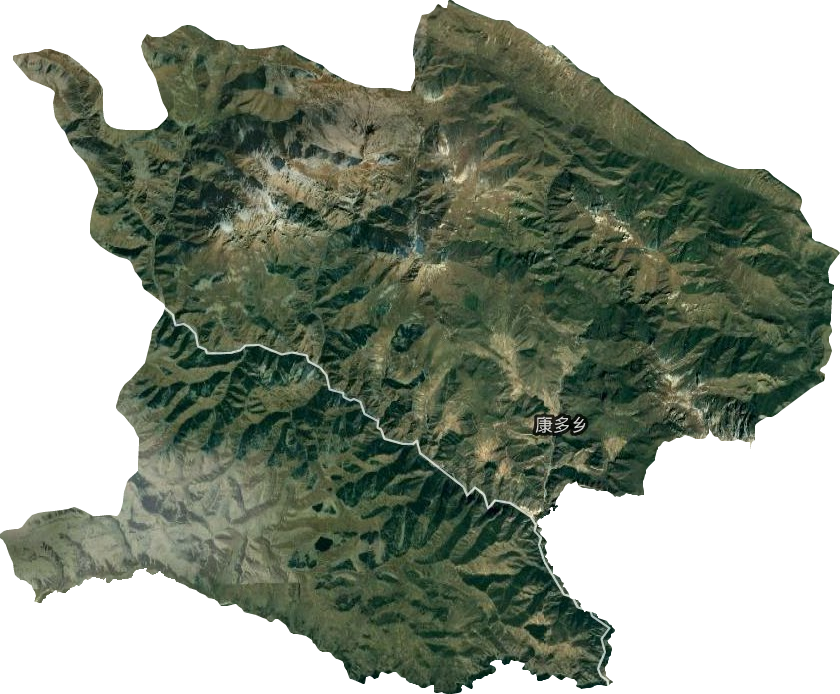 康多乡卫星图