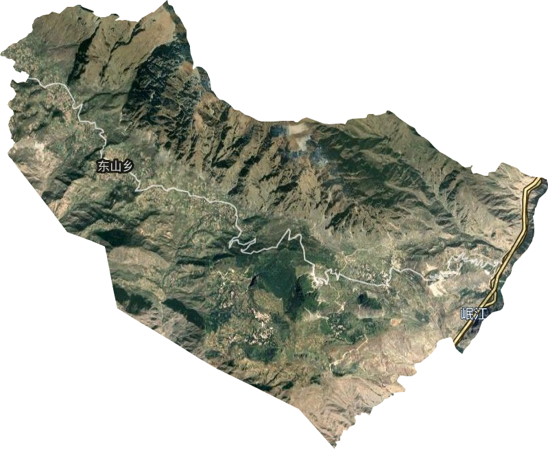 东山乡卫星图