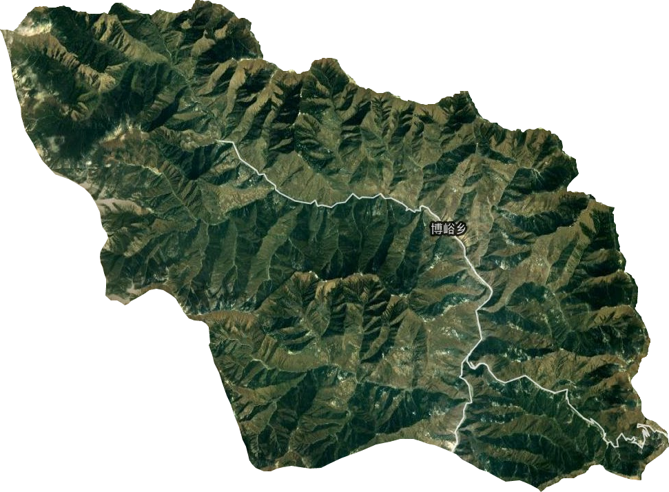 博峪乡卫星图