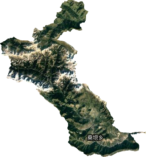 桑坝乡卫星图