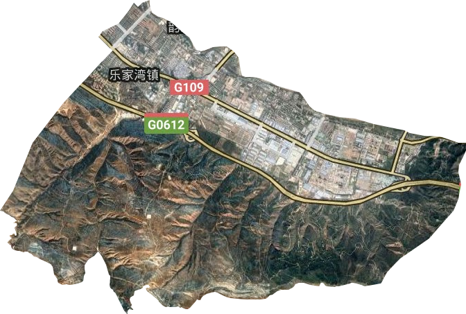 乐家湾镇政府卫星图