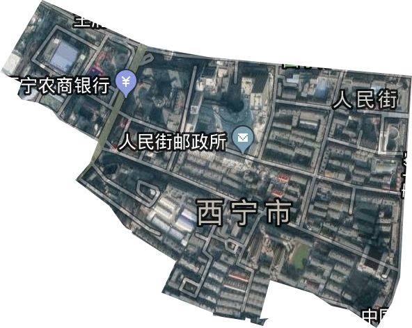 人民街街道卫星图