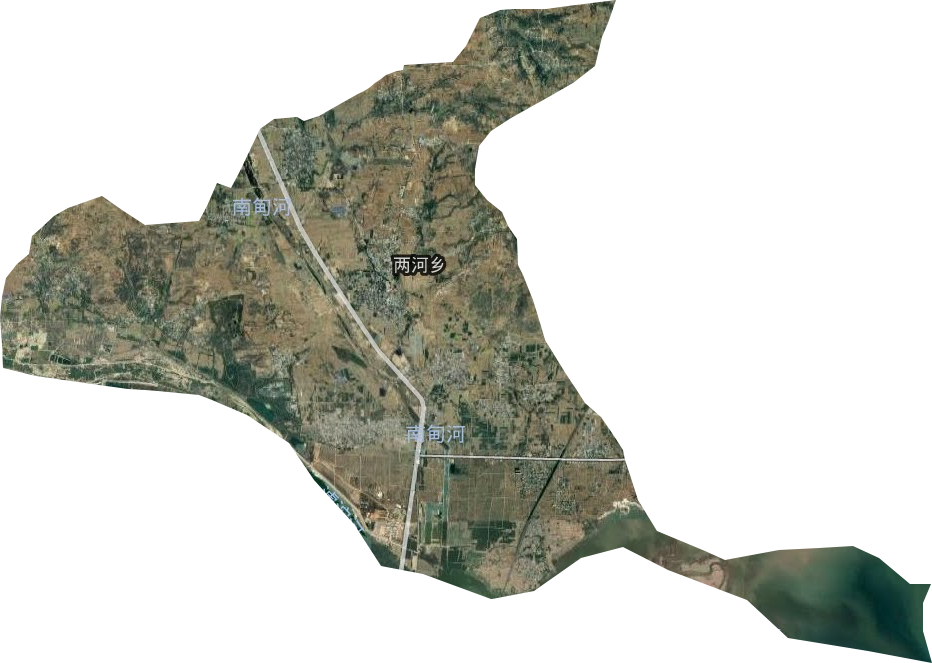 两河乡卫星图
